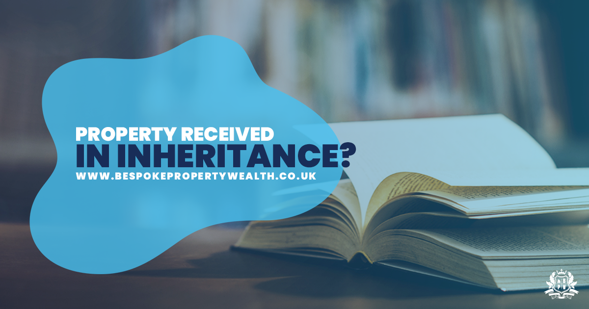Property received in an inheriance?